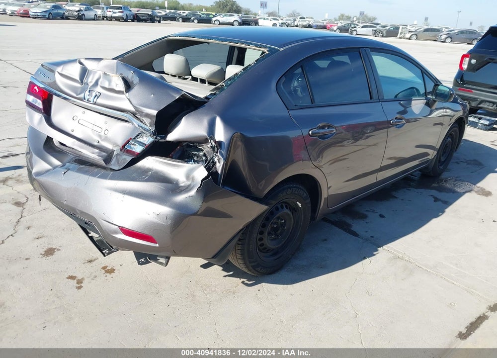 2014 HONDA CIVIC VIN: 19XFB2F56EE045543