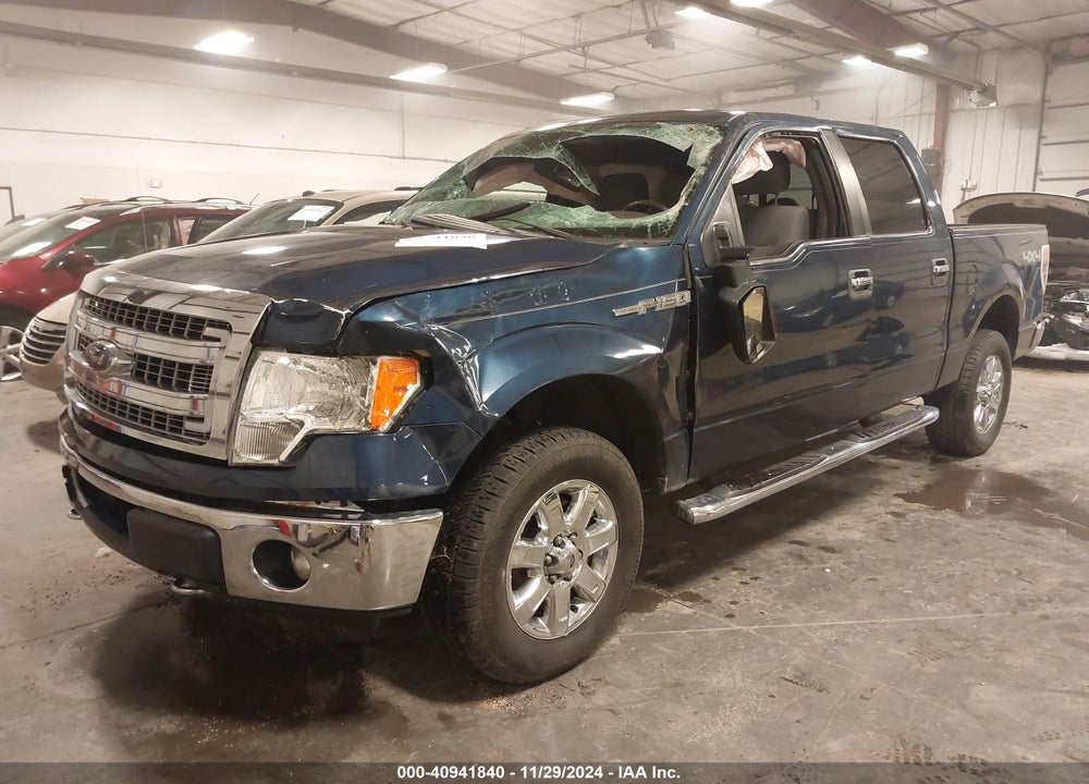 2013 FORD F-150 XLT VIN: 1FTFW1EFXDKF57956