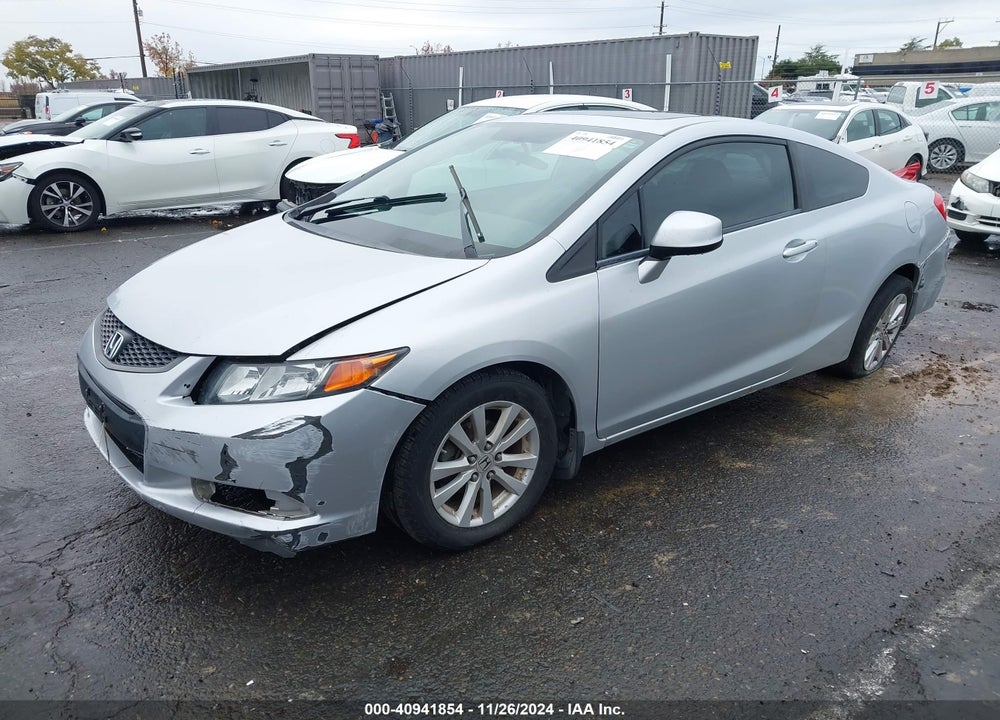 2012 HONDA CIVIC EX-L VIN: 2HGFG3B17CH519996