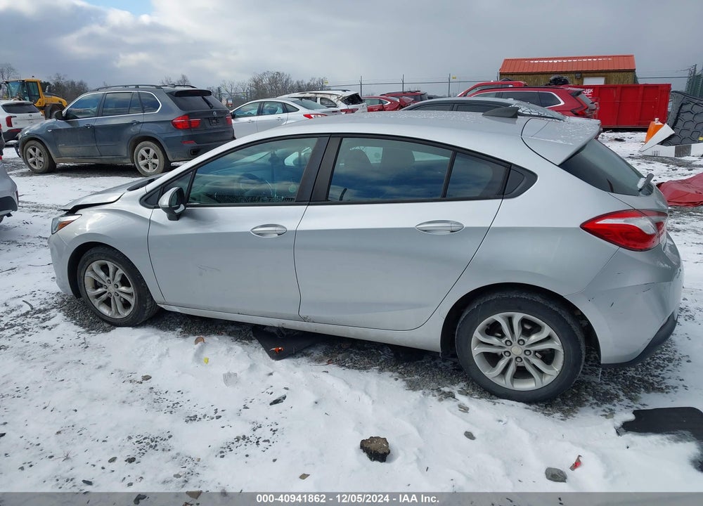 2019 CHEV CRUZE LS VIN: 3G1BC6SM4KS601922
