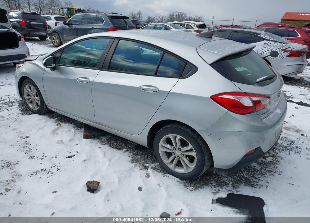 2019 CHEV CRUZE LS VIN: 3G1BC6SM4KS601922
