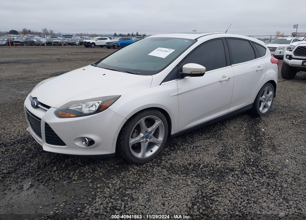 2012 FORD FOCUS TITANIUM VIN: 1FAHP3N20CL227840