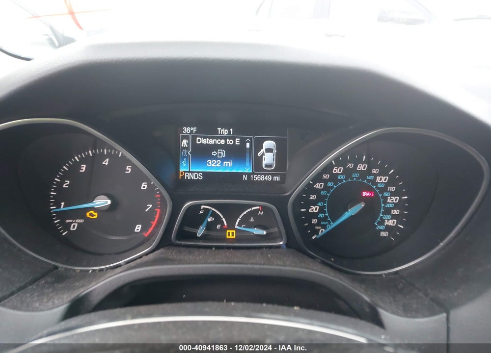 2012 FORD FOCUS TITANIUM VIN: 1FAHP3N20CL227840