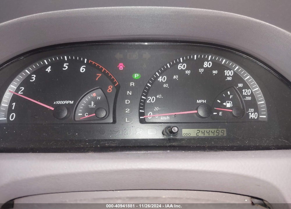 2002 TOYOTA CAMRY LE V6 VIN: 4T1BF32KX2U516171