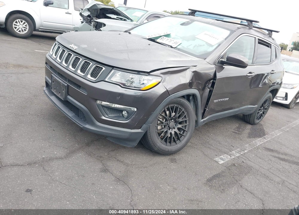 2019 JEEP COMPASS LATITUDE 4X4 VIN: 3C4NJDBB0KT713754