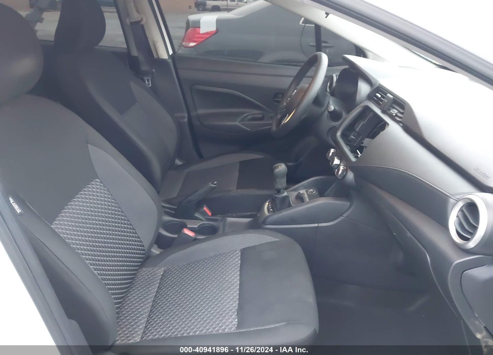 2020 NISSAN VERSA S 5-SPEED MANUAL TRANSMISSION VIN: 3N1CN8BV6LL870738