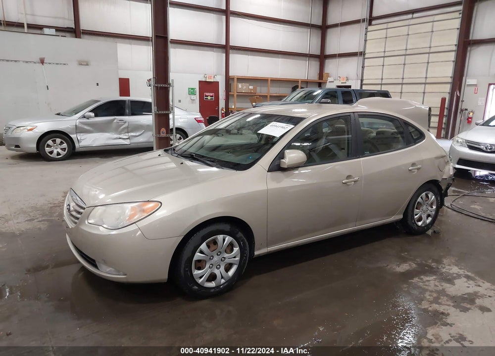 2010 HYUNDAI ELANTRA GLS VIN: KMHDU4AD4AU918712