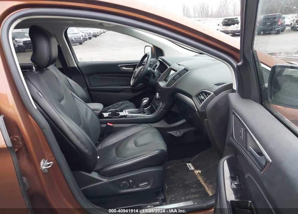 2017 FORD EDGE TITANIUM VIN: 2FMPK4K97HBB02901