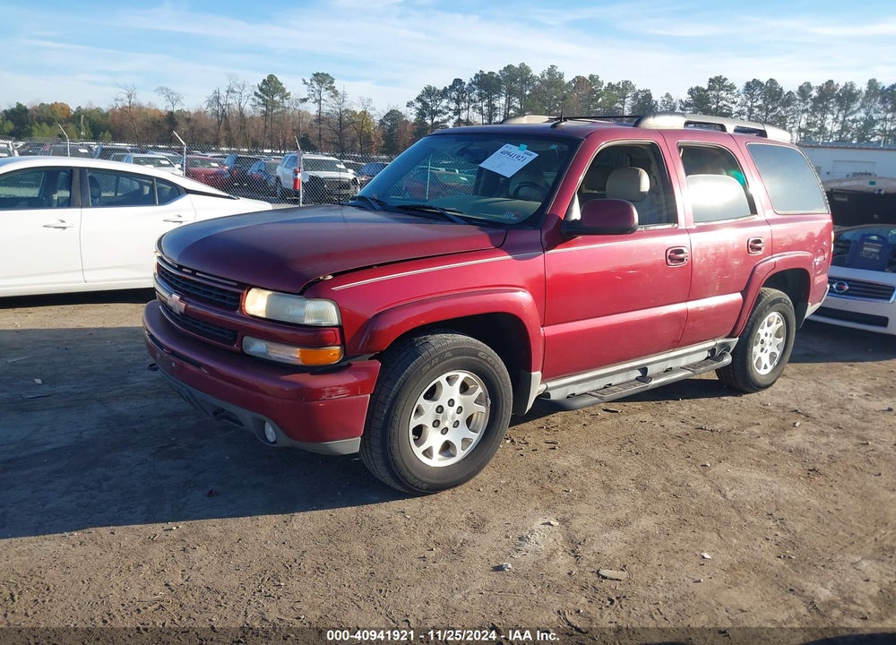 2004 CHEVROLET TAHOE Z71 VIN: 1GNEK13T84R174001