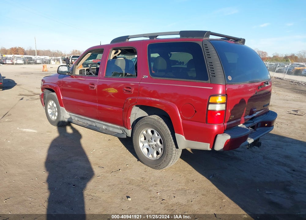 2004 CHEVROLET TAHOE Z71 VIN: 1GNEK13T84R174001