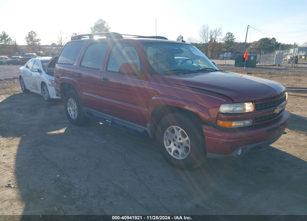 2004 CHEVROLET TAHOE Z71 VIN: 1GNEK13T84R174001
