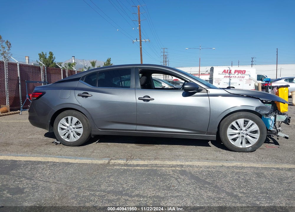 2022 NISSAN SENTRA S XTRONIC CVT VIN: 3N1AB8BVXNY282489