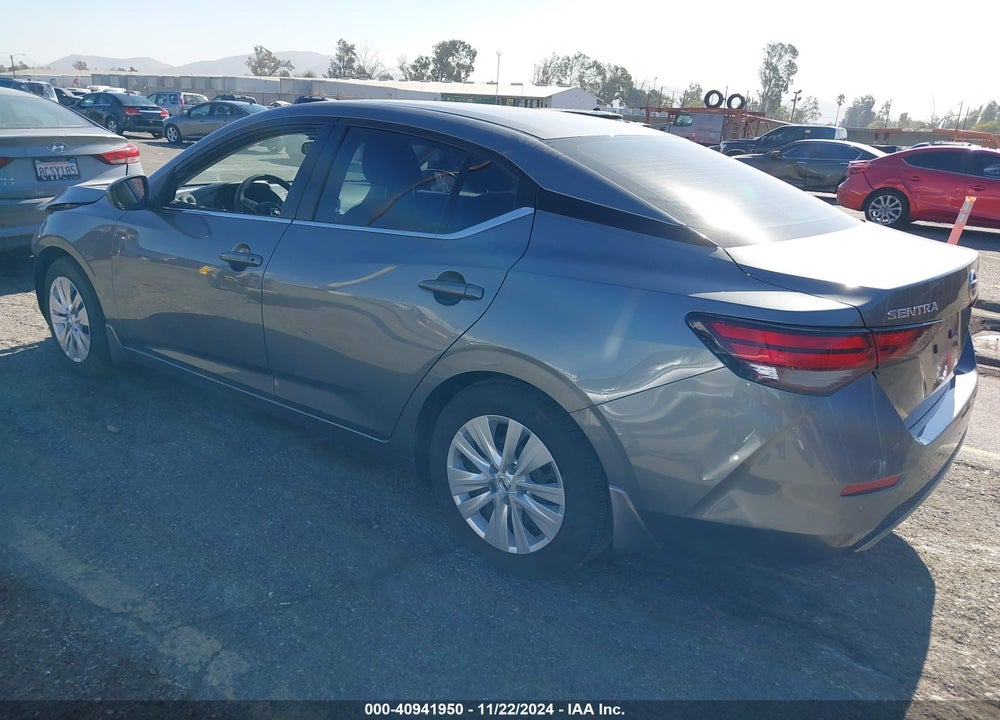 2022 NISSAN SENTRA S XTRONIC CVT VIN: 3N1AB8BVXNY282489