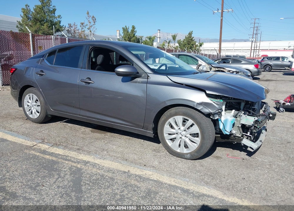 2022 NISSAN SENTRA S XTRONIC CVT VIN: 3N1AB8BVXNY282489