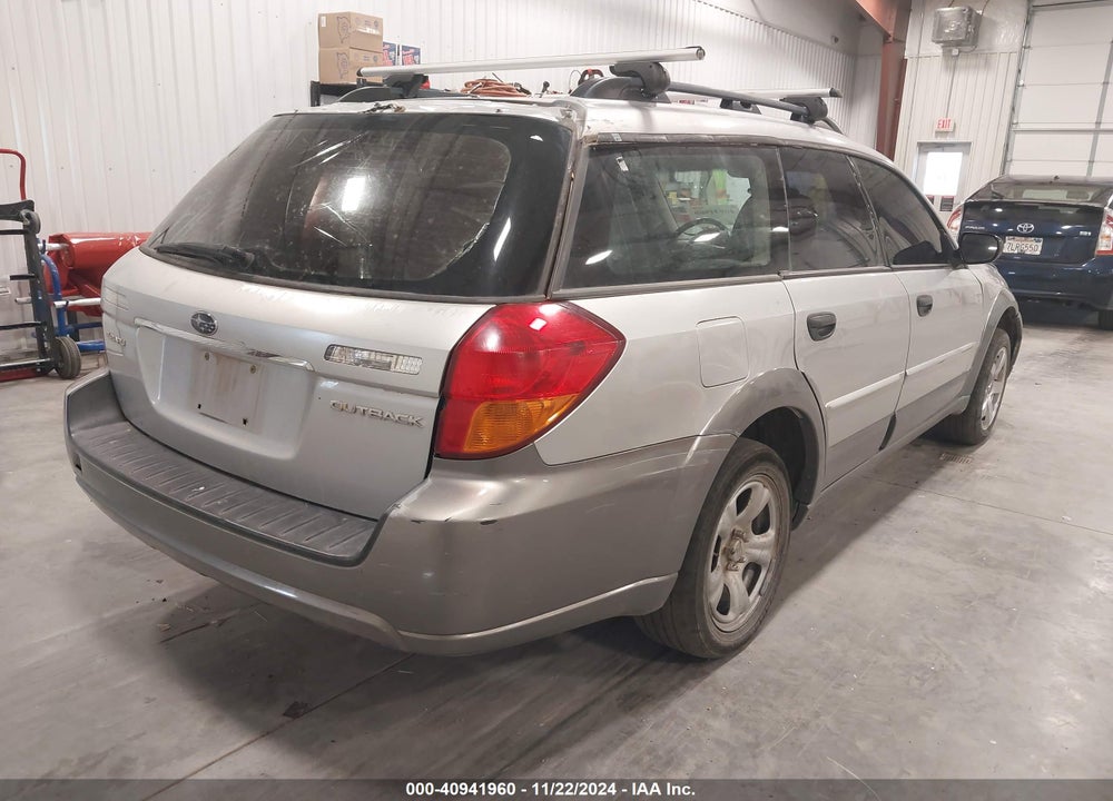 2007 SUBARU OUTBACK 2.5I BASIC VIN: 4S4BP61C276304398