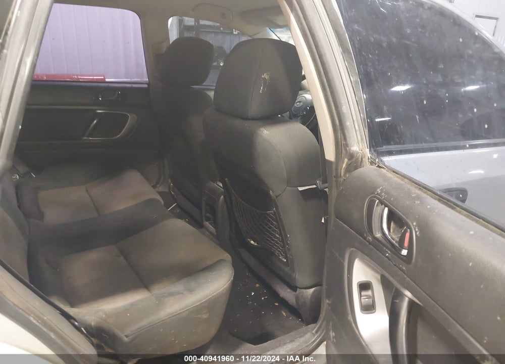 2007 SUBARU OUTBACK 2.5I BASIC VIN: 4S4BP61C276304398