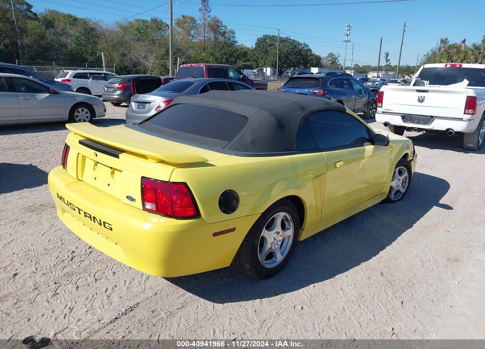 2003 FORD MUSTANG VIN: 1FAFP44433F408087