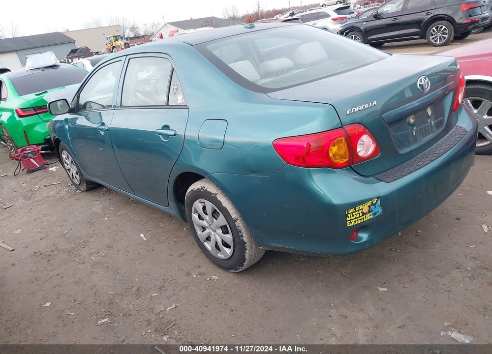 2009 TOYOTA COROLLA LE VIN: 1NXBU40E49Z145835