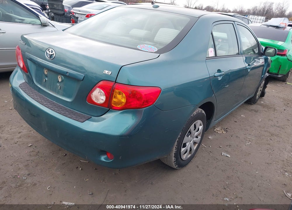 2009 TOYOTA COROLLA LE VIN: 1NXBU40E49Z145835