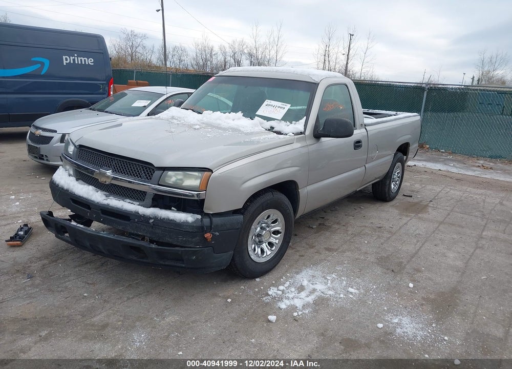 2005 CHEVROLET SILVERADO 1500 WORK TRUCK VIN: 1GCEC14X15Z284395