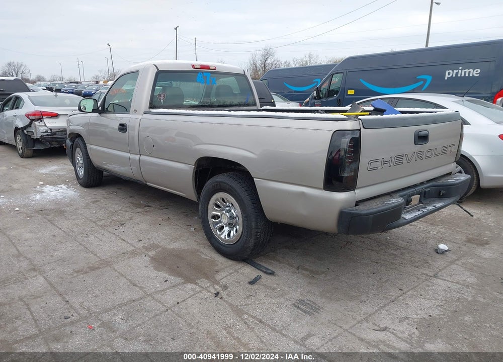 2005 CHEVROLET SILVERADO 1500 WORK TRUCK VIN: 1GCEC14X15Z284395