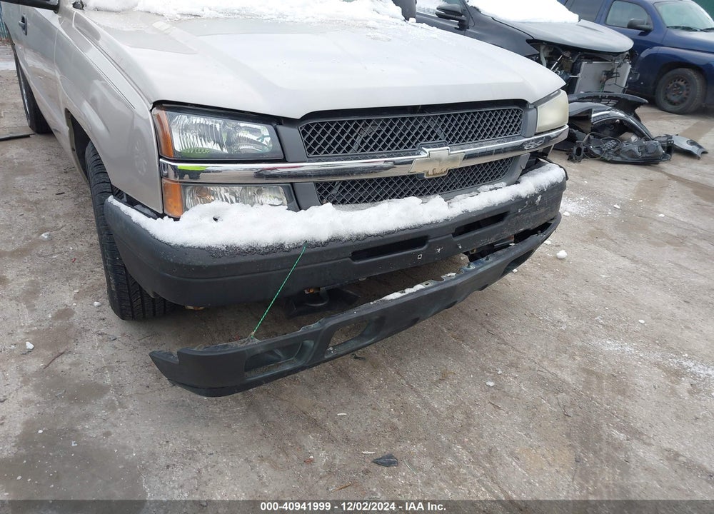 2005 CHEVROLET SILVERADO 1500 WORK TRUCK VIN: 1GCEC14X15Z284395