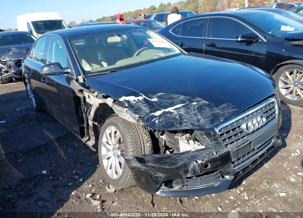 2011 AUDI A4 2.0T PREMIUM VIN: WAUEFAFLXBN033781