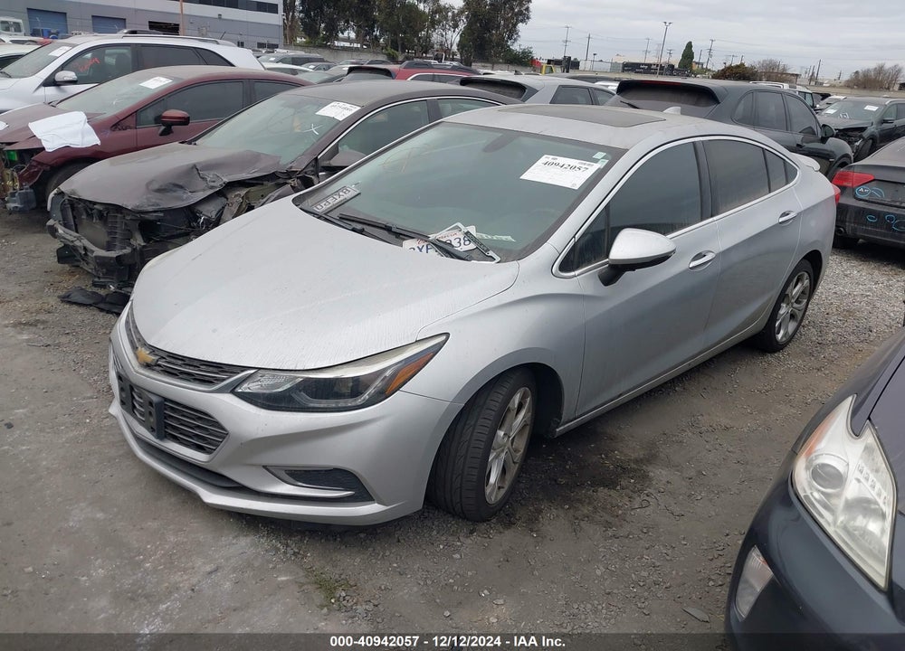 2018 CHEVROLET CRUZE PREMIER AUTO VIN: 1G1BF5SM7J7169504