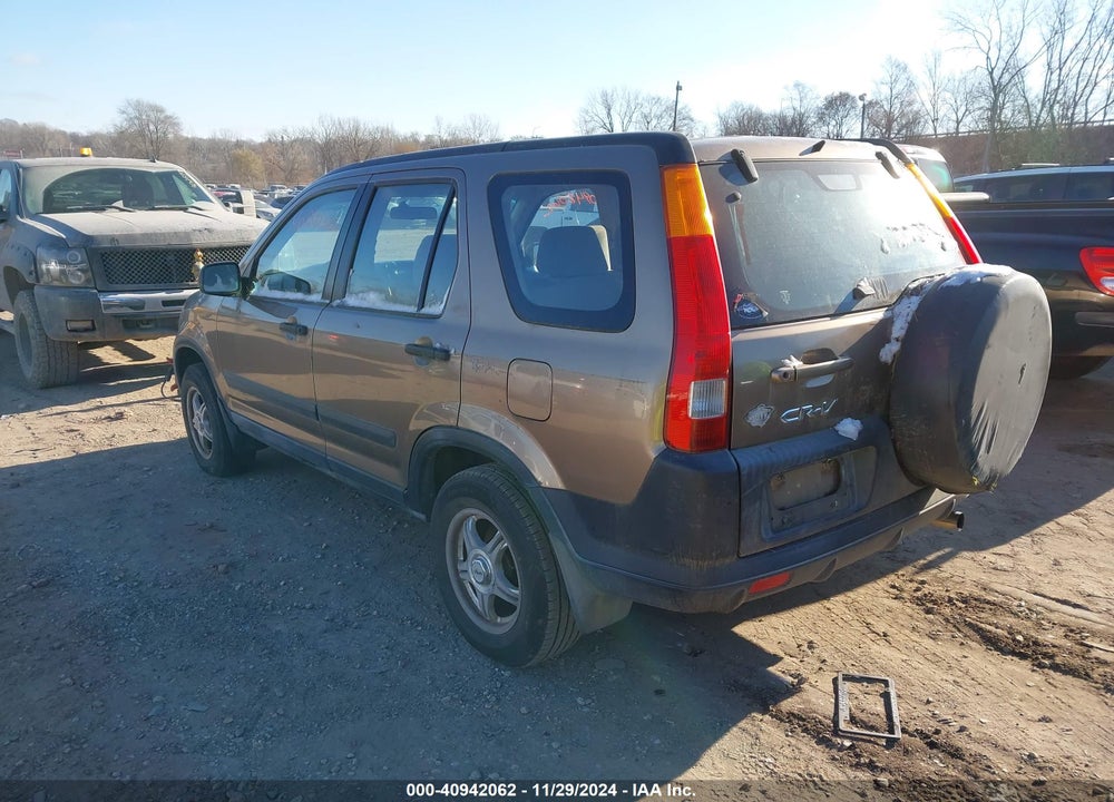 2002 HONDA CR-V LX VIN: JHLRD68472C001527