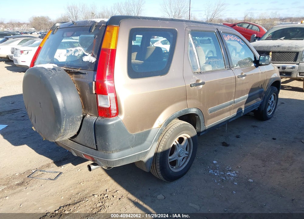 2002 HONDA CR-V LX VIN: JHLRD68472C001527