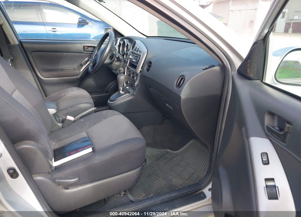 2005 PONTIAC VIBE VIN: 5Y2SM63855Z456368