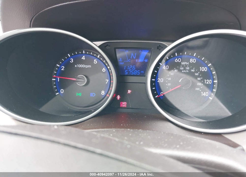 2013 HYUNDAI TUCSON GLS VIN: KM8JUCAC5DU712128