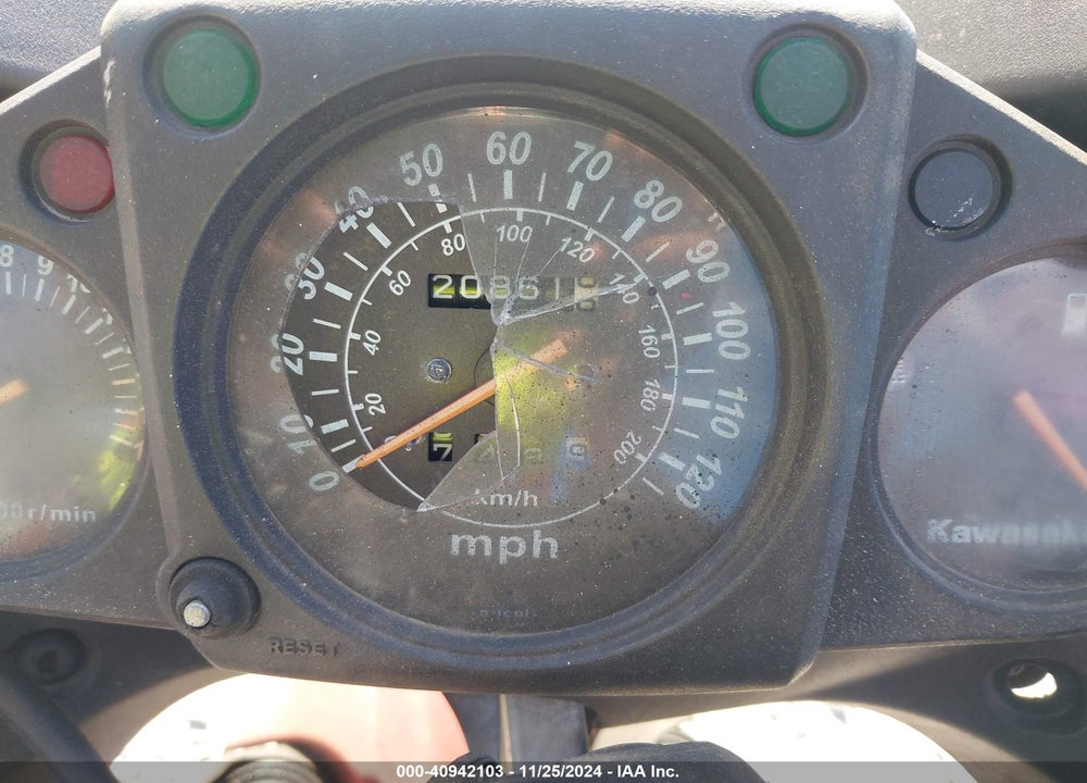 2009 KAWASAKI EX250 J VIN: JKAEXMJ169DA27075