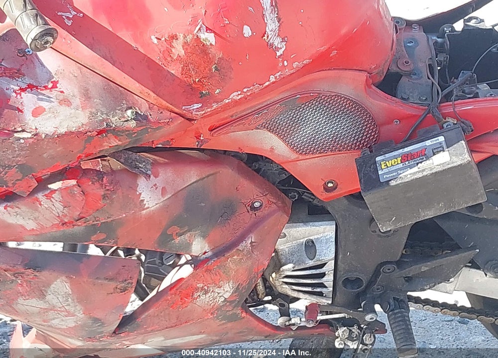 2009 KAWASAKI EX250 J VIN: JKAEXMJ169DA27075