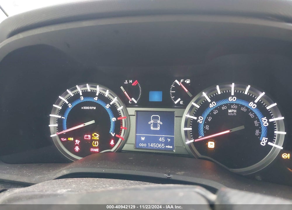 2014 TOYOTA 4RUNNER LIMITED VIN: JTEBU5JR5E5153776