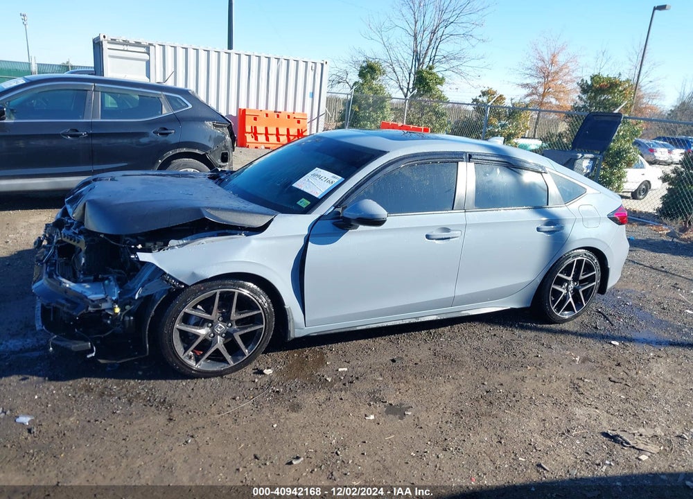 2022 HONDA CIVIC SPORT TOURING VIN: 19XFL1H80NE012584