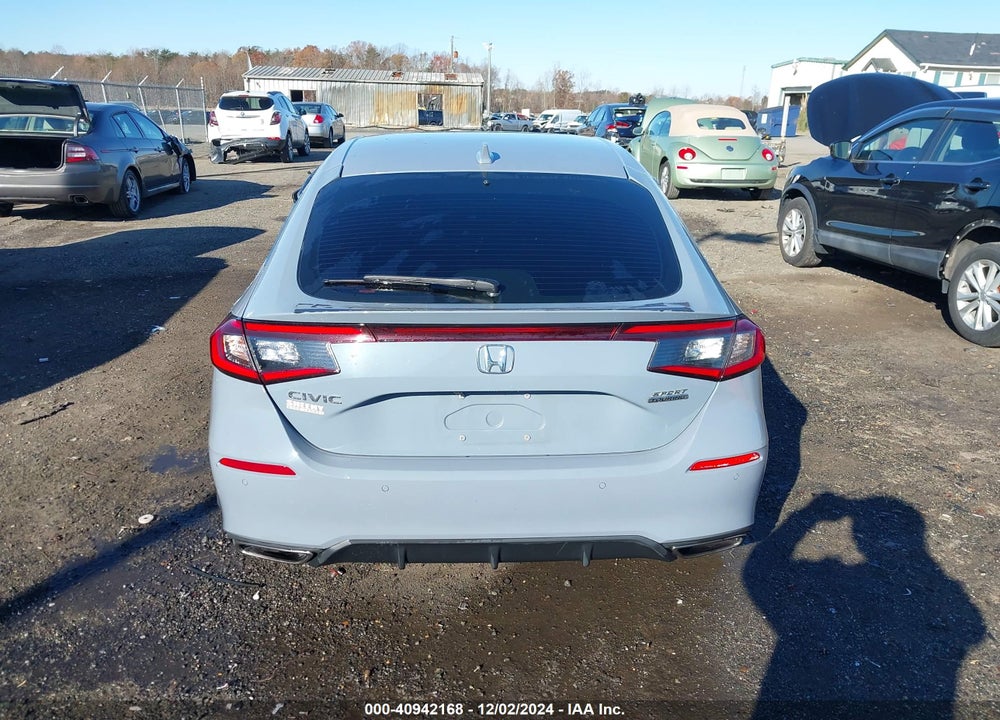 2022 HONDA CIVIC SPORT TOURING VIN: 19XFL1H80NE012584