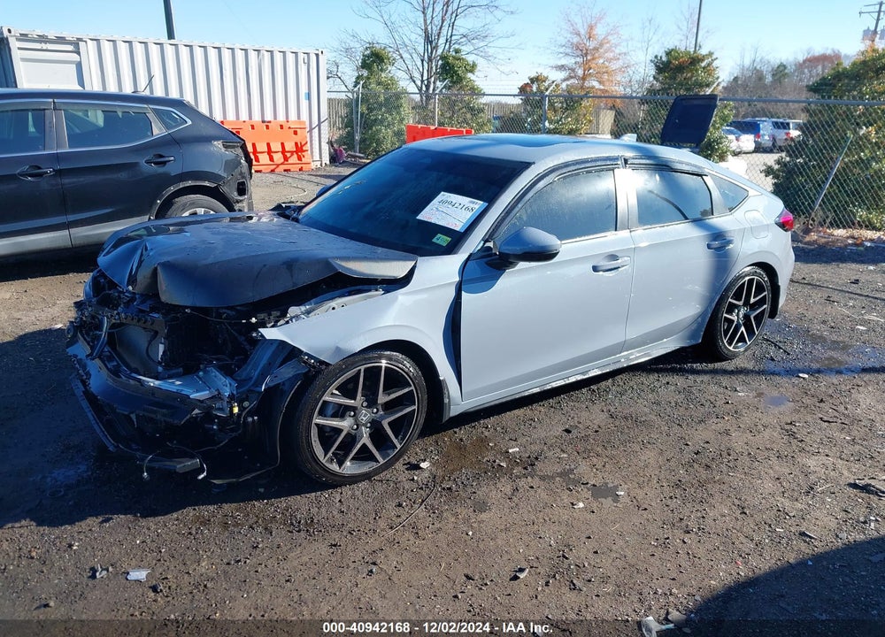 2022 HONDA CIVIC SPORT TOURING VIN: 19XFL1H80NE012584
