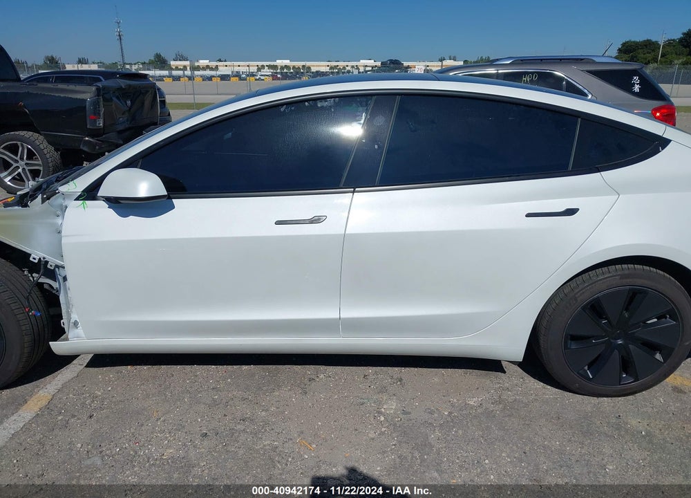 2024 TESLA MODEL 3 REAR-WHEEL DRIVE VIN: 5YJ3E1EA9RF765650