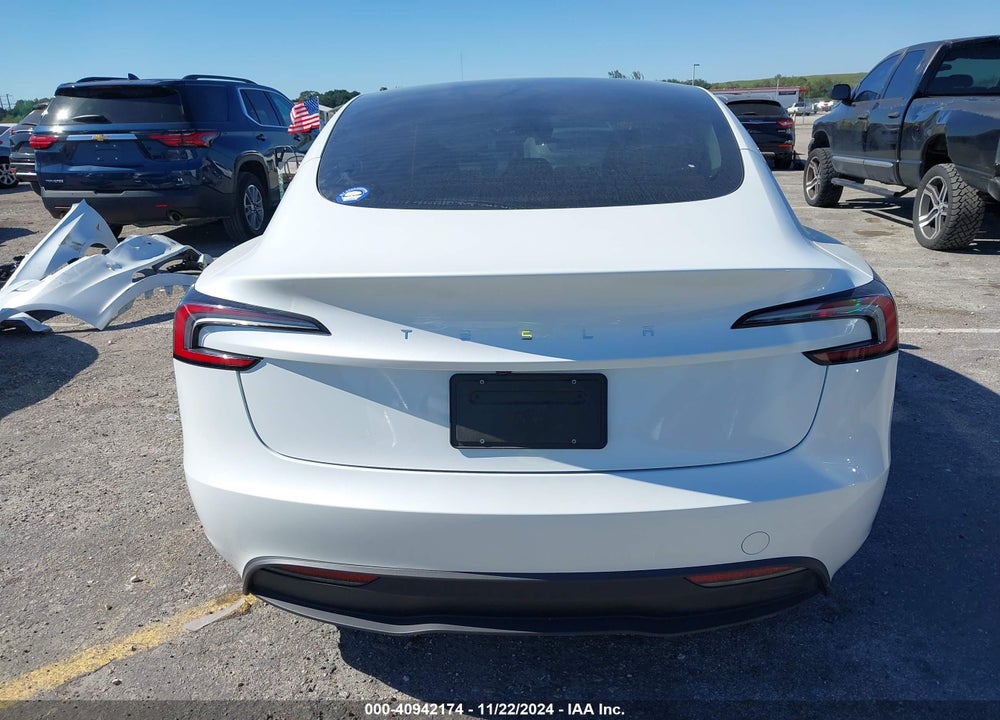 2024 TESLA MODEL 3 REAR-WHEEL DRIVE VIN: 5YJ3E1EA9RF765650