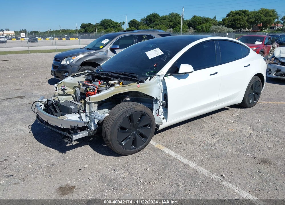 2024 TESLA MODEL 3 REAR-WHEEL DRIVE VIN: 5YJ3E1EA9RF765650