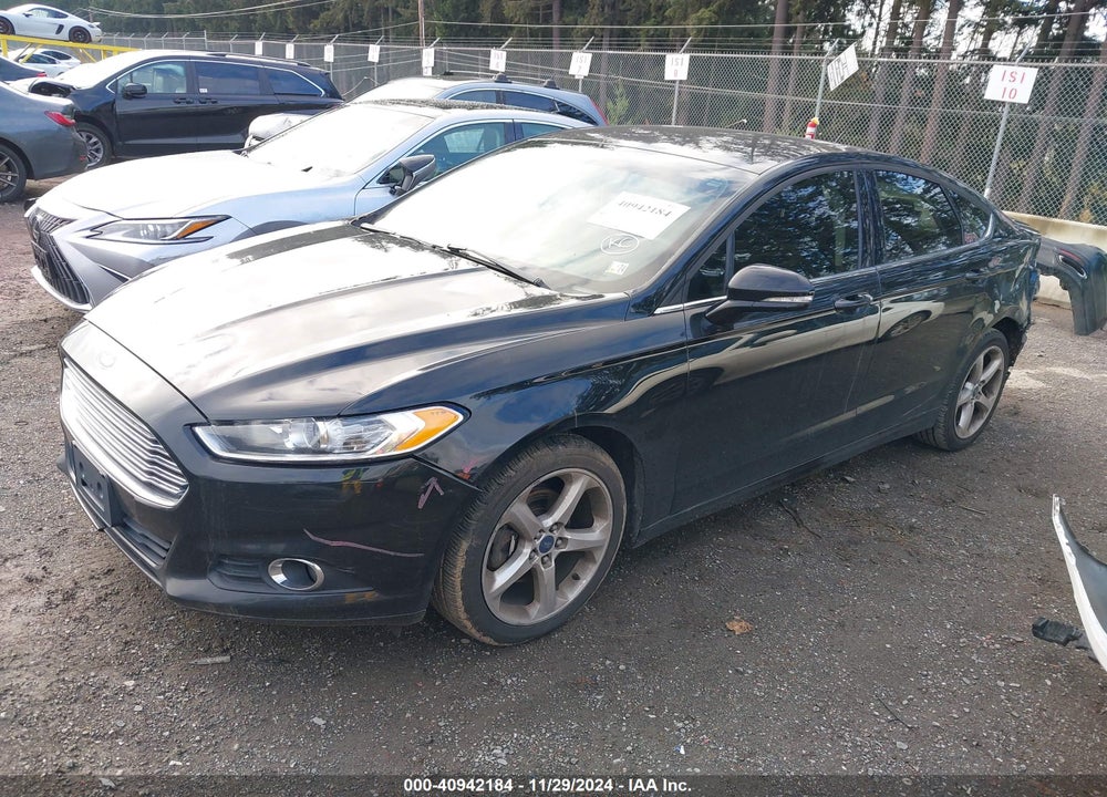2016 FORD FUSION SE VIN: 3FA6P0T92GR241221