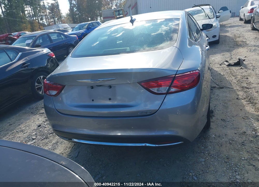 2016 CHRYSLER 200 LIMITED PLATINUM VIN: 1C3CCCABXGN178358