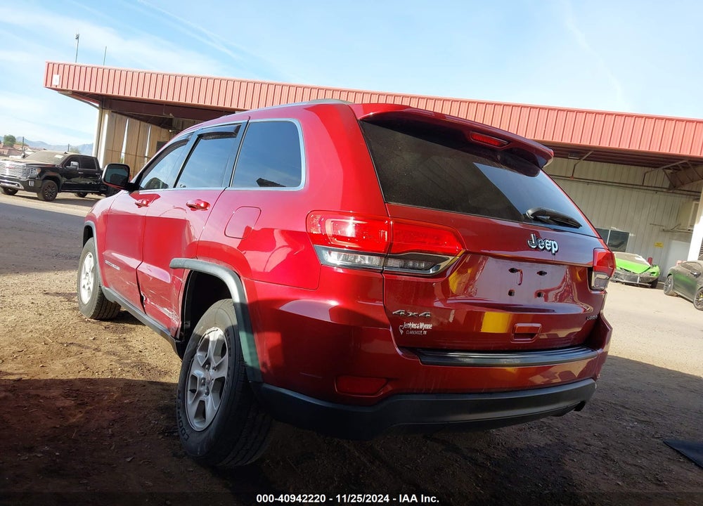 2015 JEEP GRAND CHEROKEE LAREDO VIN: 1C4RJFAG6FC170972