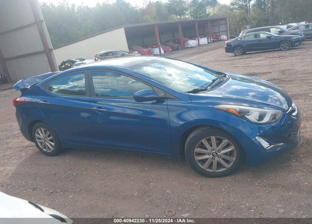 2015 HYUNDAI ELANTRA SE VIN: KMHDH4AE6FU431127