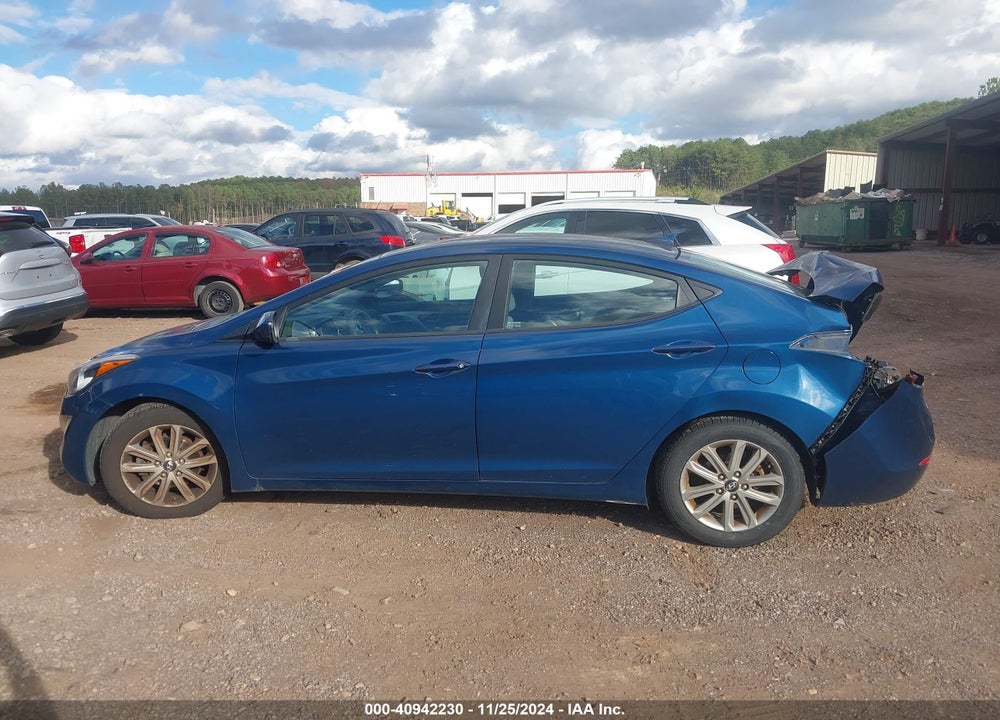 2015 HYUNDAI ELANTRA SE VIN: KMHDH4AE6FU431127
