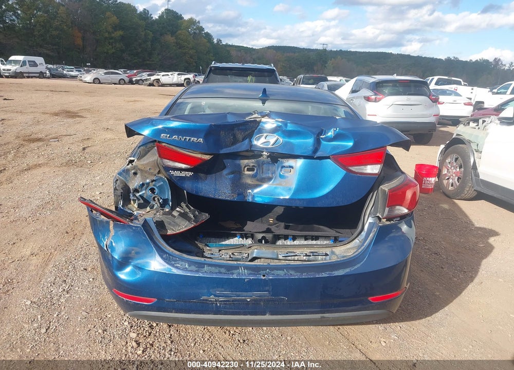 2015 HYUNDAI ELANTRA SE VIN: KMHDH4AE6FU431127