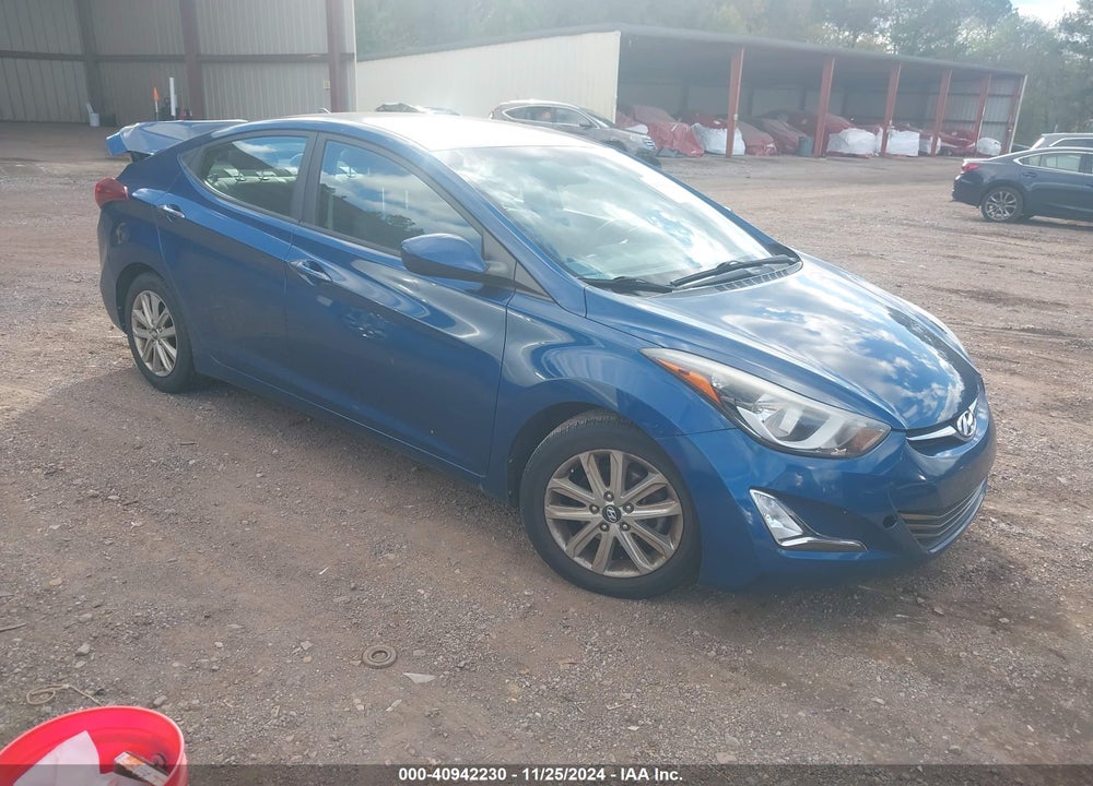 2015 HYUNDAI ELANTRA SE VIN: KMHDH4AE6FU431127