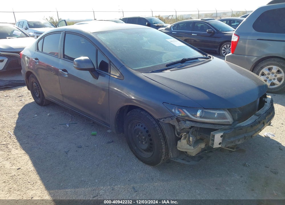 2012 HONDA CIVIC LX VIN: 2HGFB2F5XCH595539
