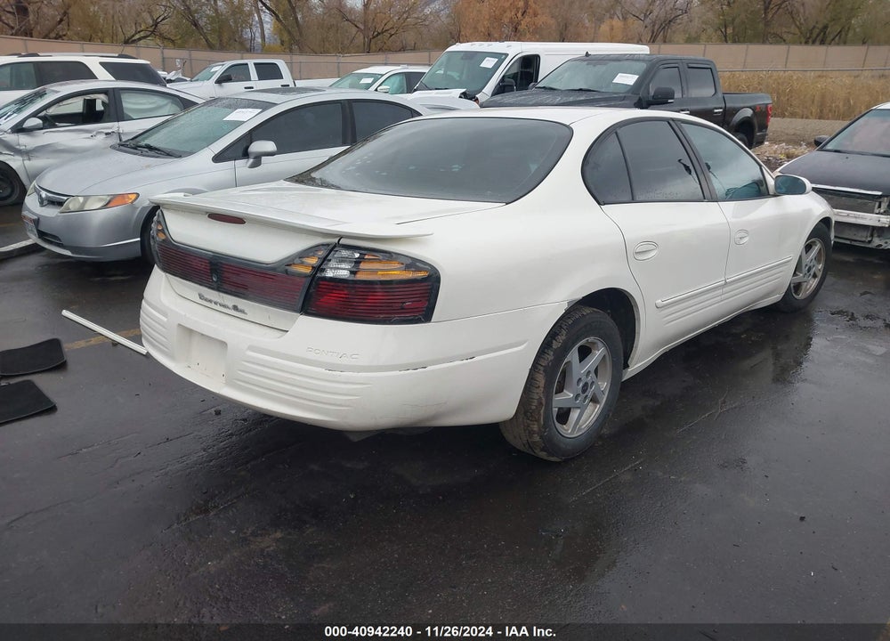 2004 PONTIAC BONNEVILLE SE VIN: 1G2HX52K54U176085